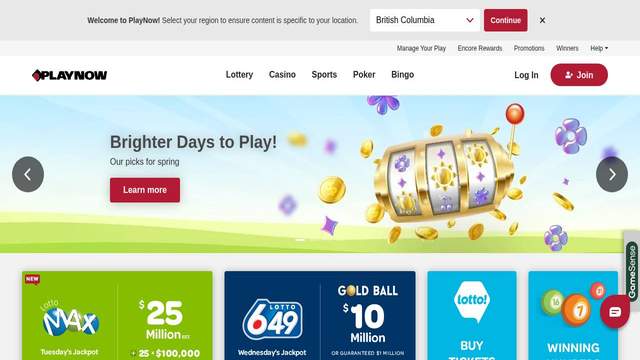 PlayNow Casino casino screenshot